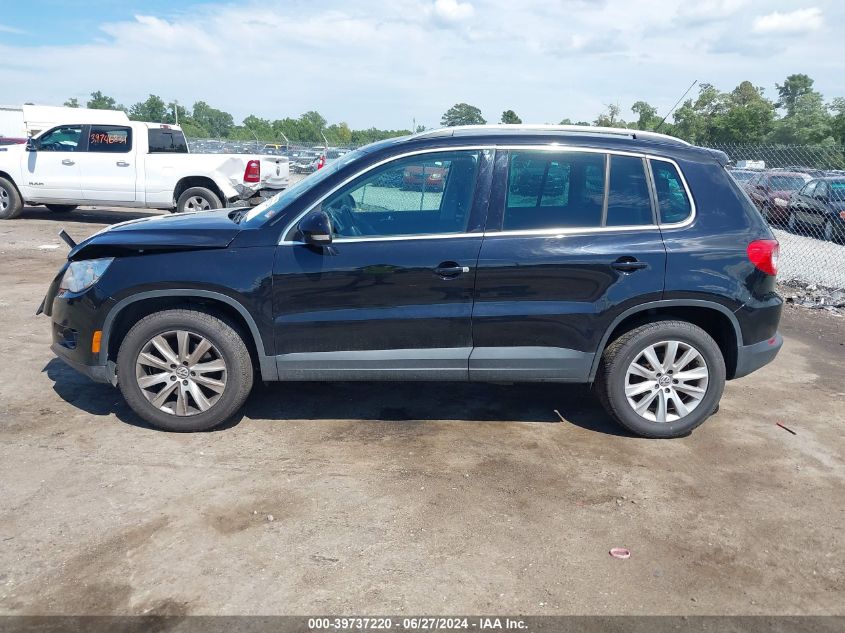 2010 Volkswagen Tiguan Se VIN: WVGBV7AX9AW508783 Lot: 39737220