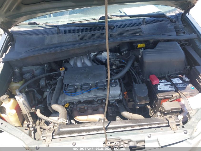 1999 Toyota Sienna Le VIN: 4T3ZF13C7XU107070 Lot: 39737247