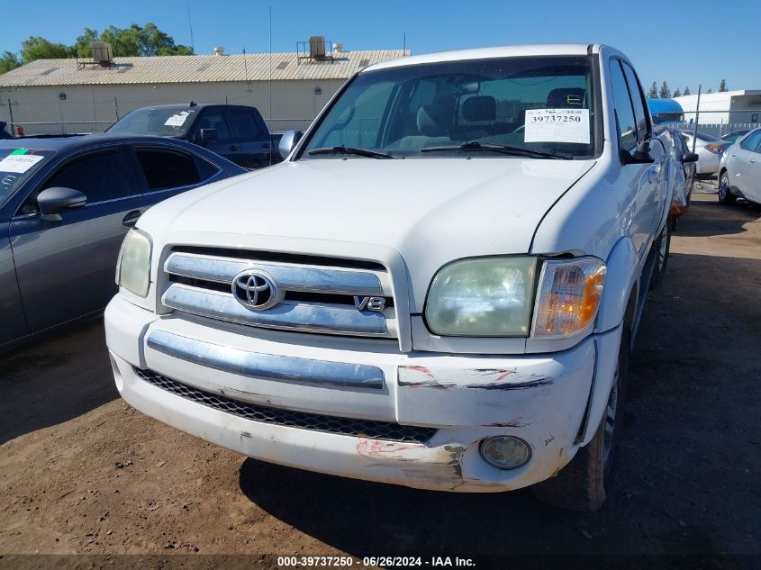 2005 Toyota Tundra Double Cab Sr5 VIN: 5TBET34155S470653 Lot: 39737250