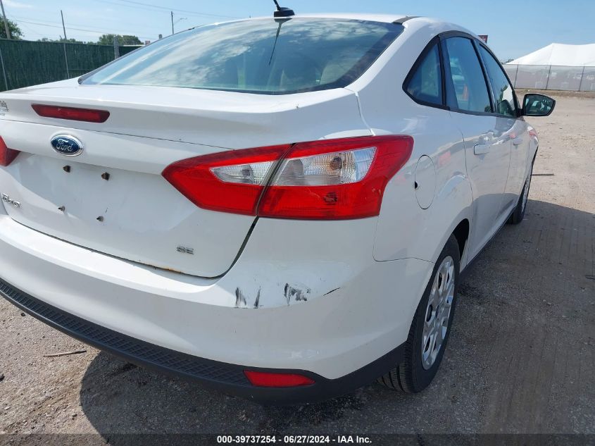 2012 Ford Focus Se VIN: 1FAHP3F25CL132043 Lot: 39737254
