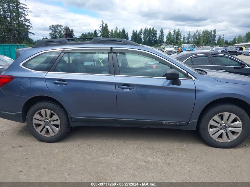 2018 Subaru Outback 2.5I VIN: 4S4BSAAC0J3269581 Lot: 39737260