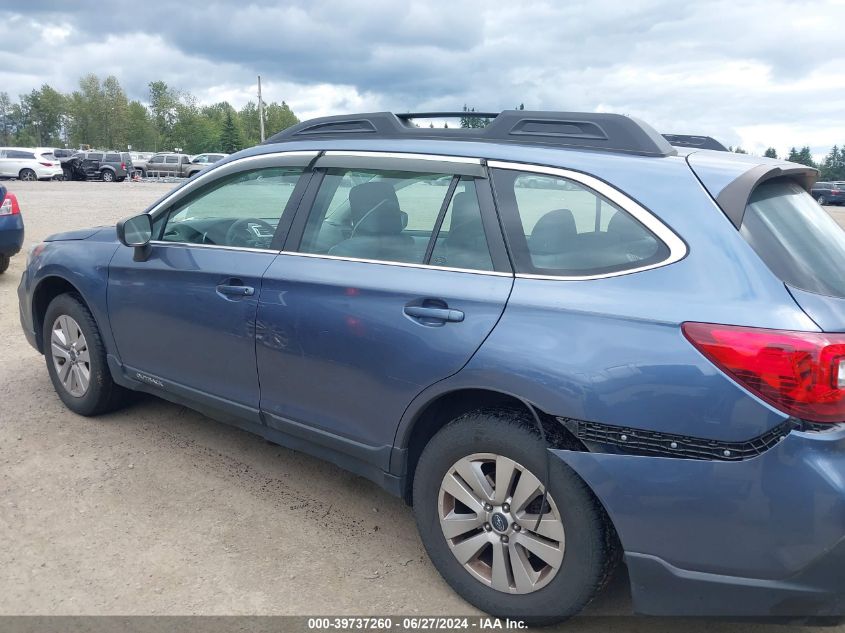 2018 Subaru Outback 2.5I VIN: 4S4BSAAC0J3269581 Lot: 39737260
