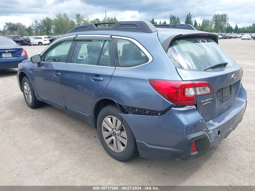 VIN 4S4BSAAC0J3269581 2018 SUBARU OUTBACK 2.5I