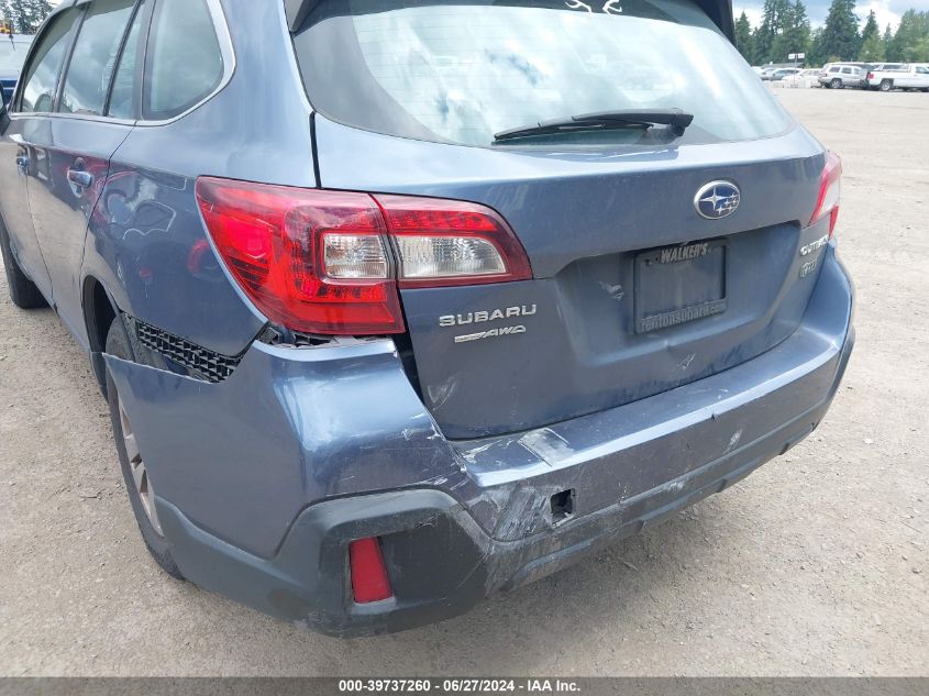 2018 Subaru Outback 2.5I VIN: 4S4BSAAC0J3269581 Lot: 39737260