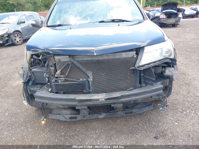 2012 Acura Mdx Technology Package VIN: 2HNYD2H41CH550263 Lot: 39737264