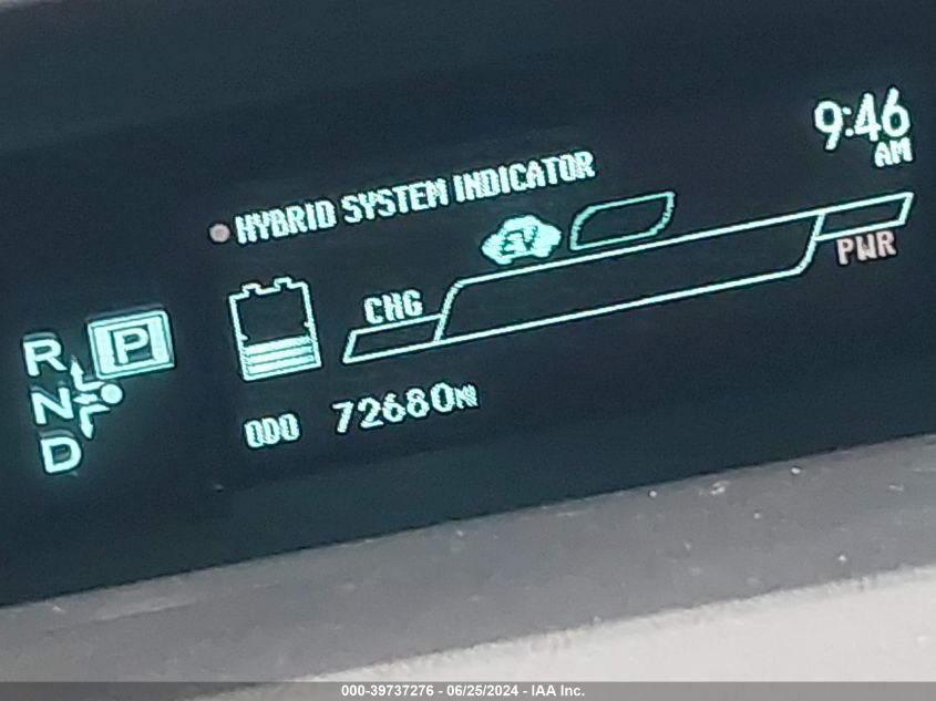 2012 Toyota Prius VIN: JTDKN3DUXC5506953 Lot: 39737276