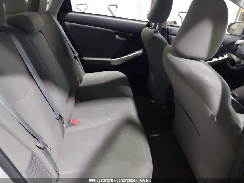 2012 Toyota Prius VIN: JTDKN3DUXC5506953 Lot: 39737276