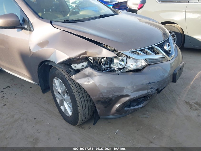 2014 NISSAN MURANO SL - JN8AZ1MU8EW405531