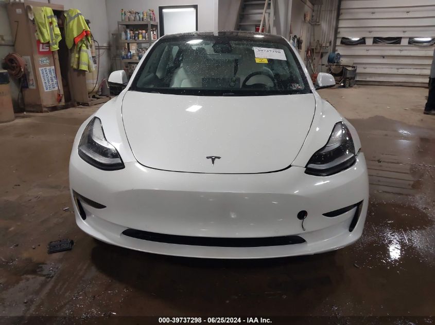 2022 Tesla Model 3 Rear-Wheel Drive VIN: 5YJ3E1EAXNF203993 Lot: 39737298