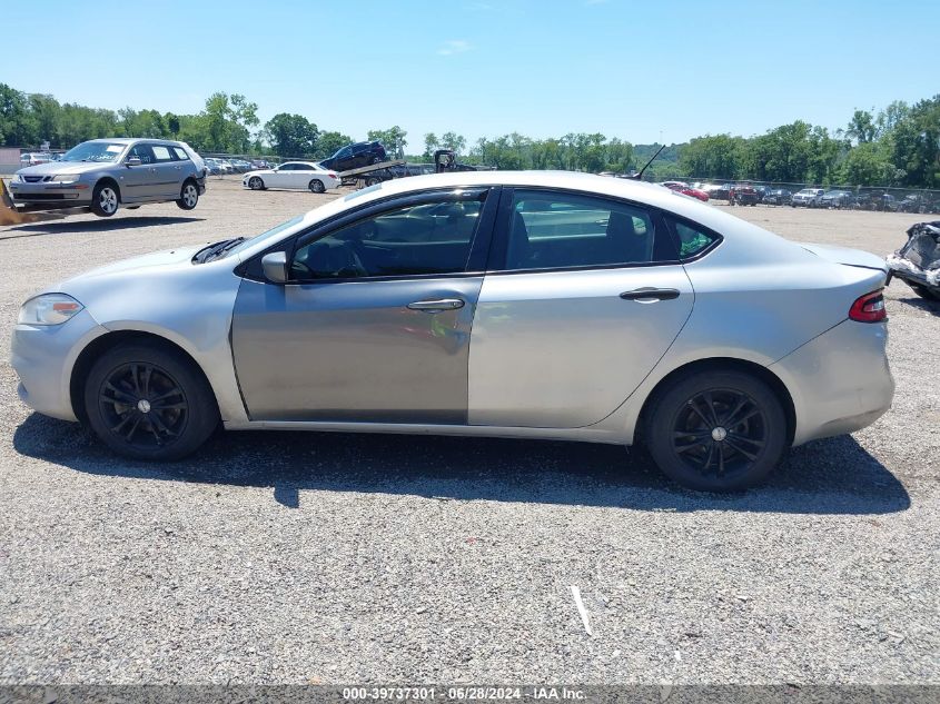 2013 Dodge Dart Se VIN: 1C3CDFAA8DD331097 Lot: 39737301