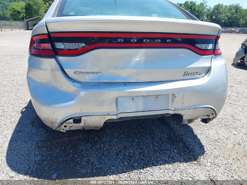 2013 Dodge Dart Se VIN: 1C3CDFAA8DD331097 Lot: 39737301