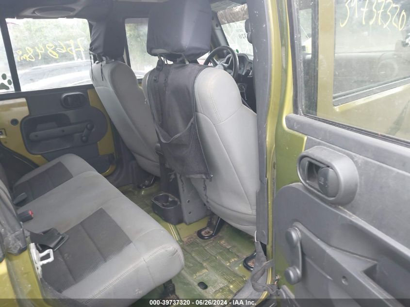 2008 Jeep Wrangler Unlimited X VIN: 1J4GA39158L530249 Lot: 39737320