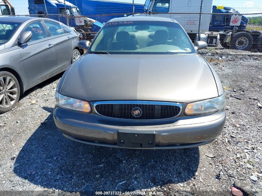 2005 Buick Century VIN: 2G4WS52J951126016 Lot: 39737322