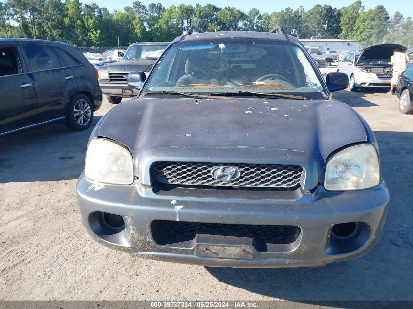 2004 Hyundai Santa Fe Gls VIN: KM8SC73D64U819967 Lot: 39737334