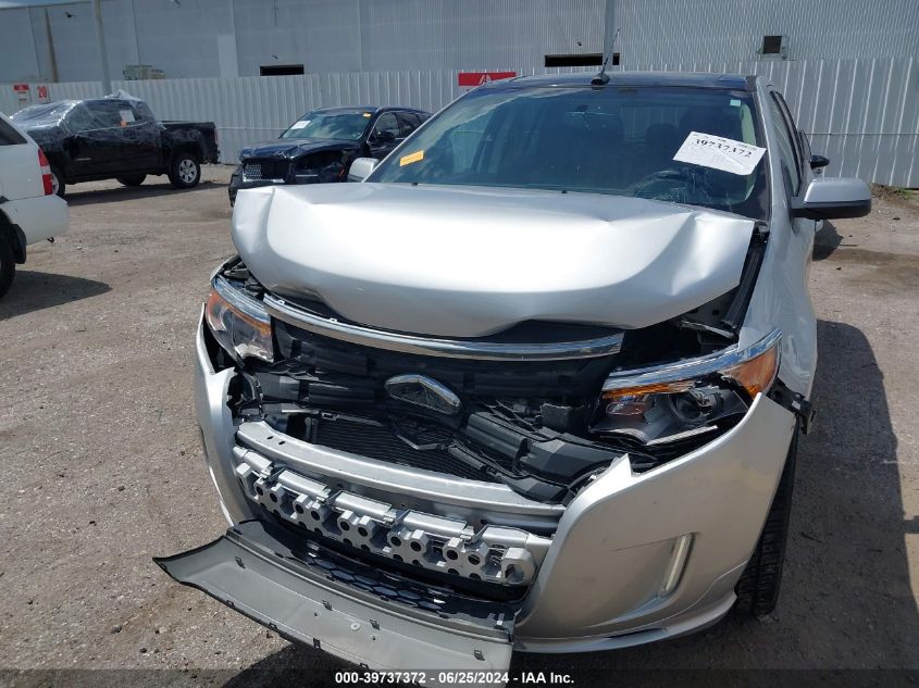 2012 Ford Edge Sport VIN: 2FMDK4AK6CBA76744 Lot: 39737372