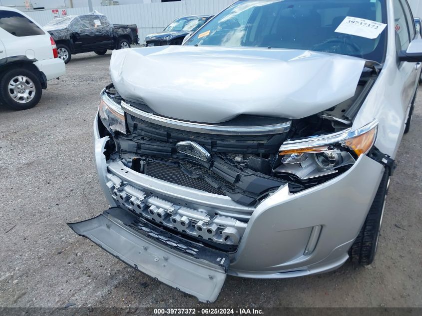 2012 Ford Edge Sport VIN: 2FMDK4AK6CBA76744 Lot: 39737372