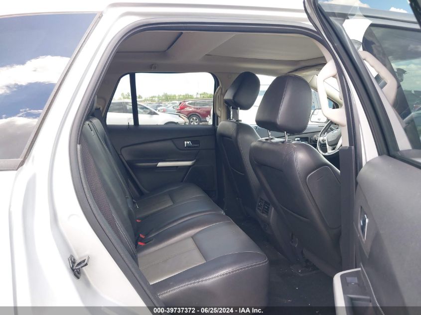 2012 Ford Edge Sport VIN: 2FMDK4AK6CBA76744 Lot: 39737372