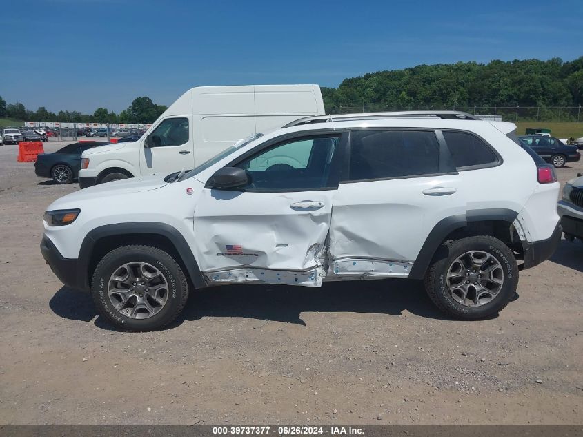 2021 Jeep Cherokee Trailhawk 4X4 VIN: 1C4PJMBX3MD253213 Lot: 39737377