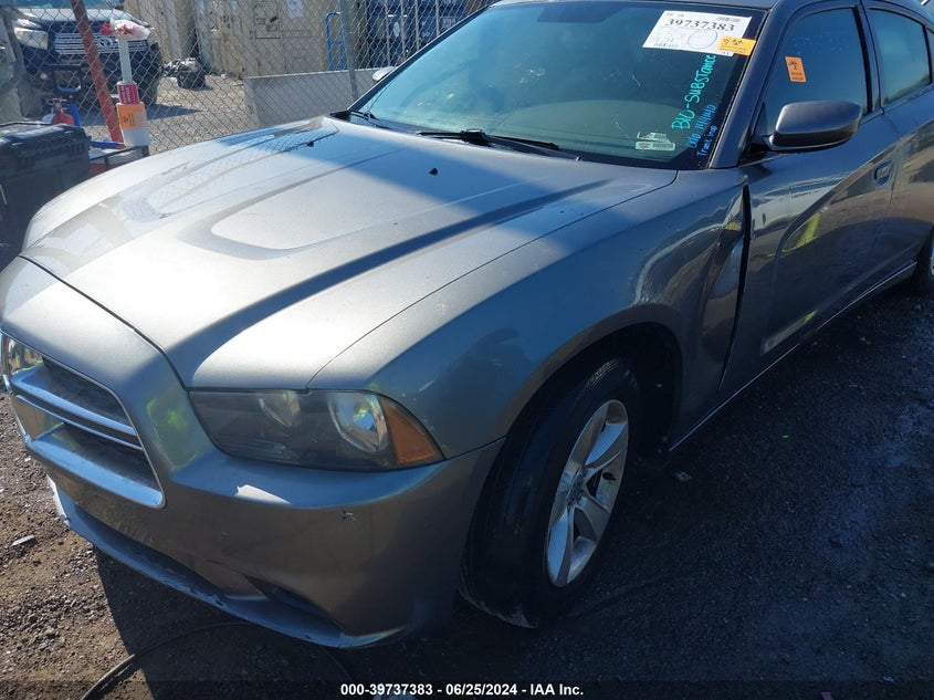 2012 Dodge Charger Se VIN: 2C3CDXBG2CH301068 Lot: 39737383