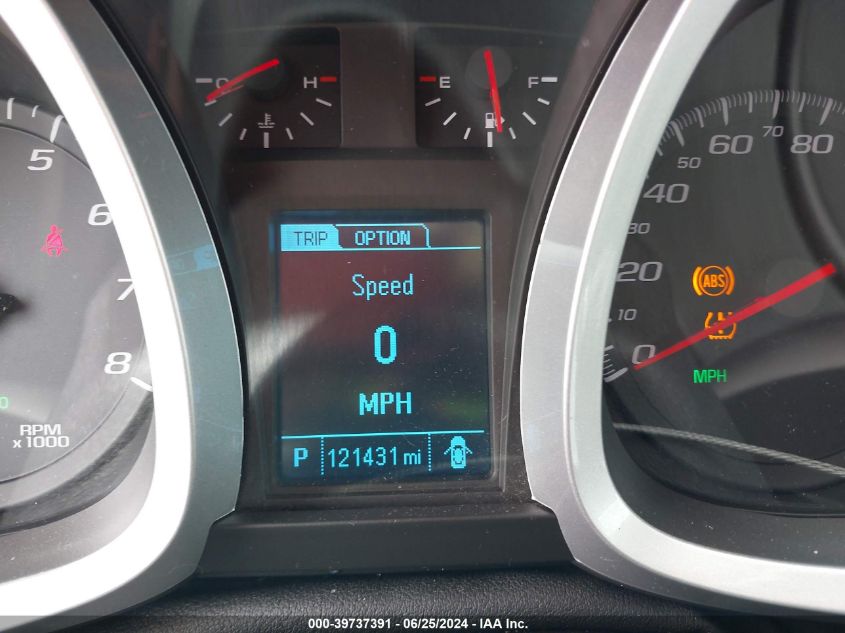 2015 Chevrolet Equinox 1Lt VIN: 1GNALBEK7FZ141838 Lot: 39737391