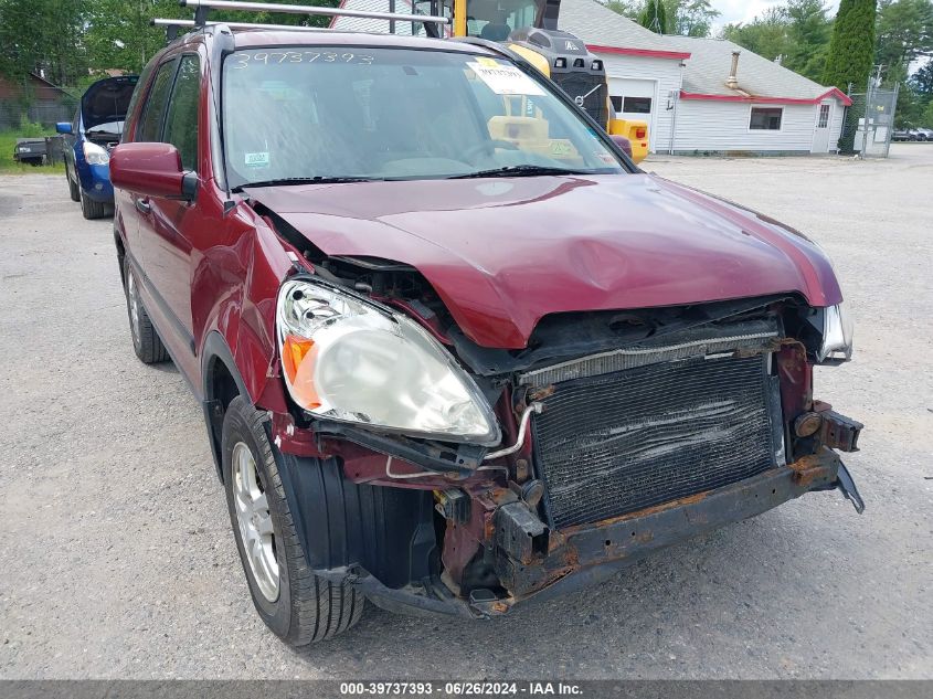 2004 Honda Cr-V Ex VIN: SHSRD78814U254122 Lot: 39737393