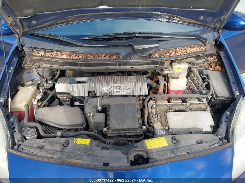 2011 Toyota Prius Three VIN: JTDKN3DU5B0296189 Lot: 39737422