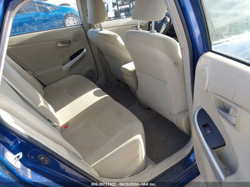 2011 Toyota Prius Three VIN: JTDKN3DU5B0296189 Lot: 39737422