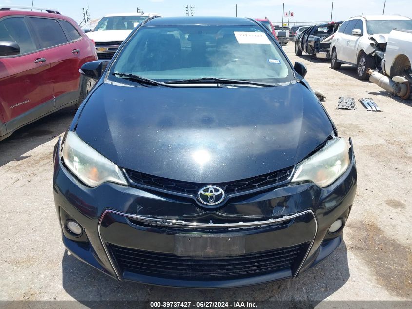 2014 Toyota Corolla S Plus VIN: 2T1BURHE7EC105035 Lot: 39737427