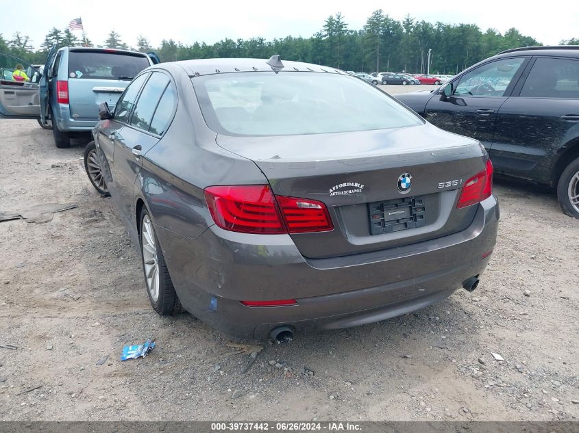 2011 BMW 535I xDrive VIN: WBAFU7C54BC779075 Lot: 39737442