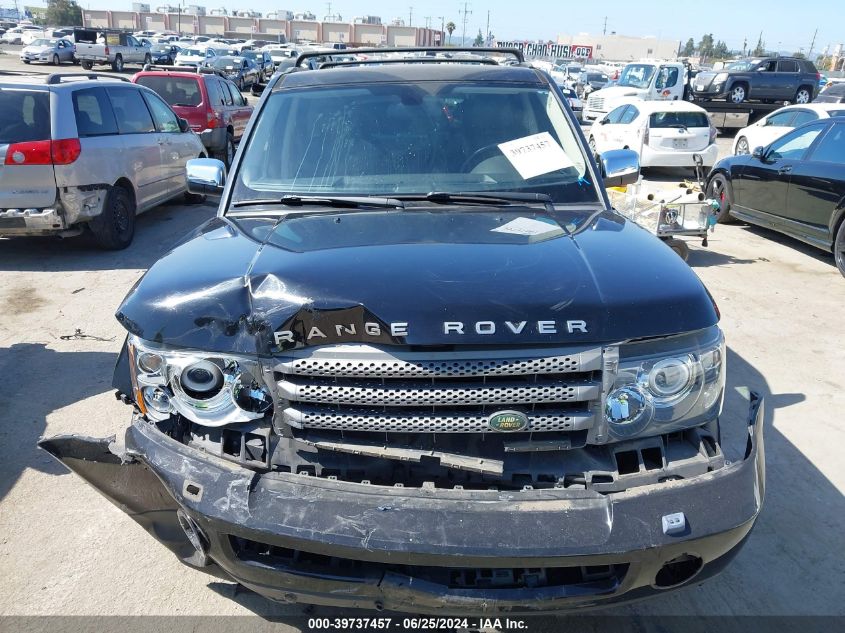 2006 Land Rover Range Rover Sport Hse VIN: SALSF25486A959673 Lot: 39737457