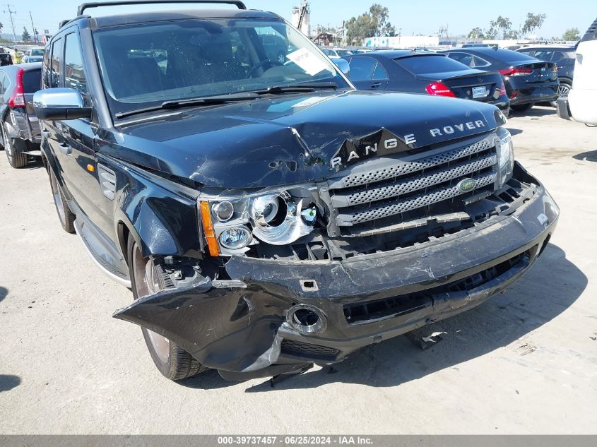 2006 Land Rover Range Rover Sport Hse VIN: SALSF25486A959673 Lot: 39737457