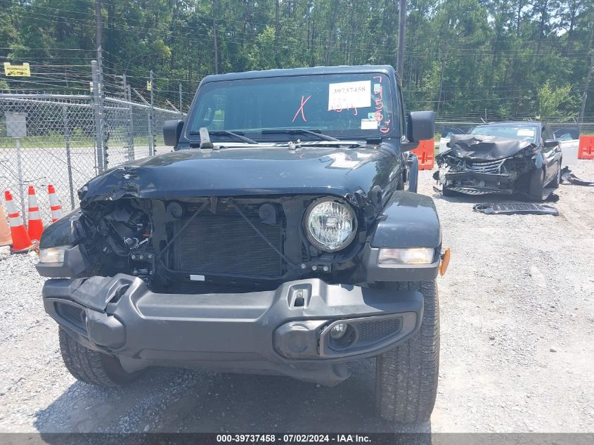 2021 Jeep Wrangler Unlimited 80Th Anniversary 4X4 VIN: 1C4HJXDN0MW665238 Lot: 39737458