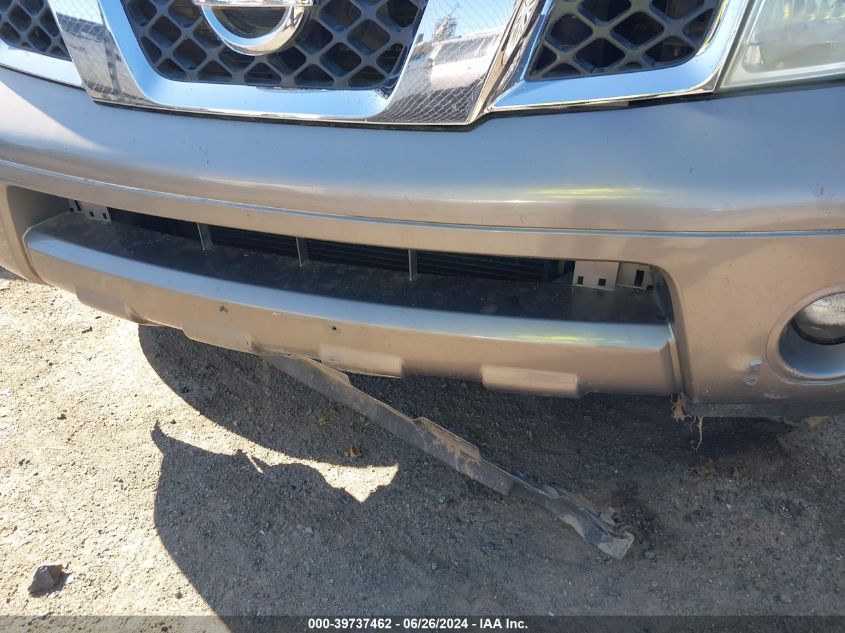 2005 Nissan Pathfinder Le/Se/Xe VIN: 5N1AR18W65C769791 Lot: 39737462