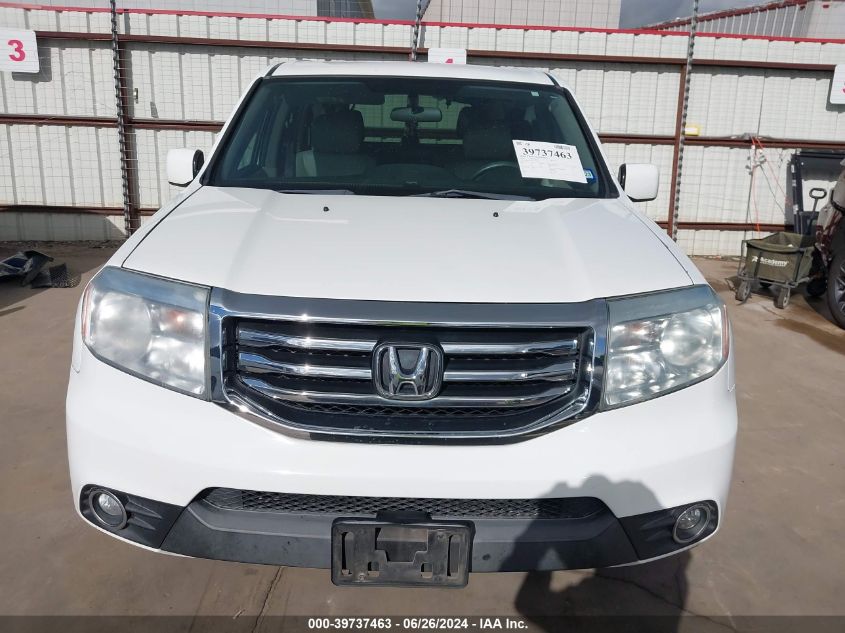 2014 Honda Pilot Ex VIN: 5FNYF3H45EB017329 Lot: 39737463