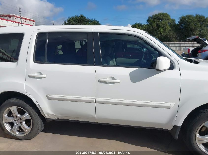 2014 Honda Pilot Ex VIN: 5FNYF3H45EB017329 Lot: 39737463