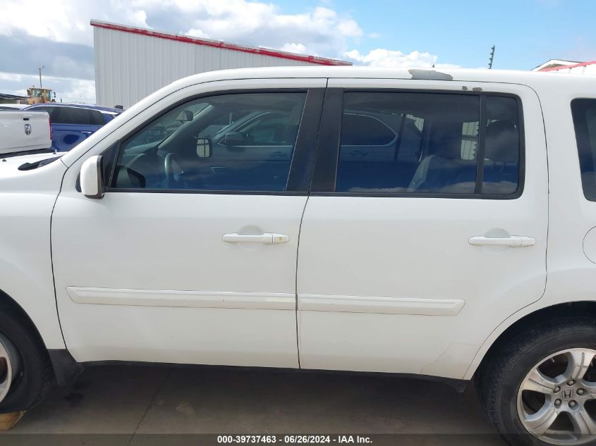 2014 Honda Pilot Ex VIN: 5FNYF3H45EB017329 Lot: 39737463