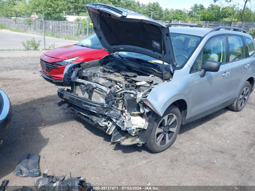 2017 Subaru Forester 2.5I VIN: JF2SJABC2HH436222 Lot: 39737471