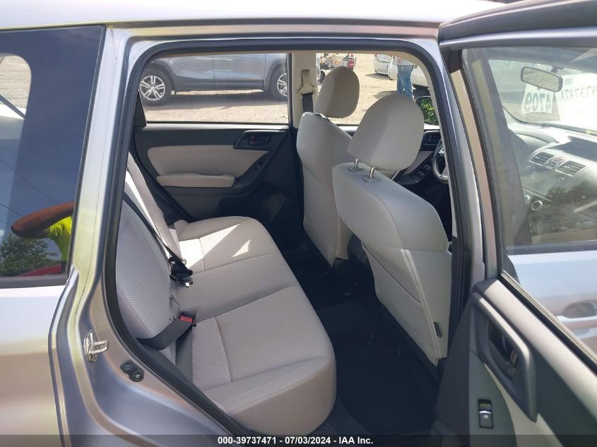 2017 Subaru Forester 2.5I VIN: JF2SJABC2HH436222 Lot: 39737471