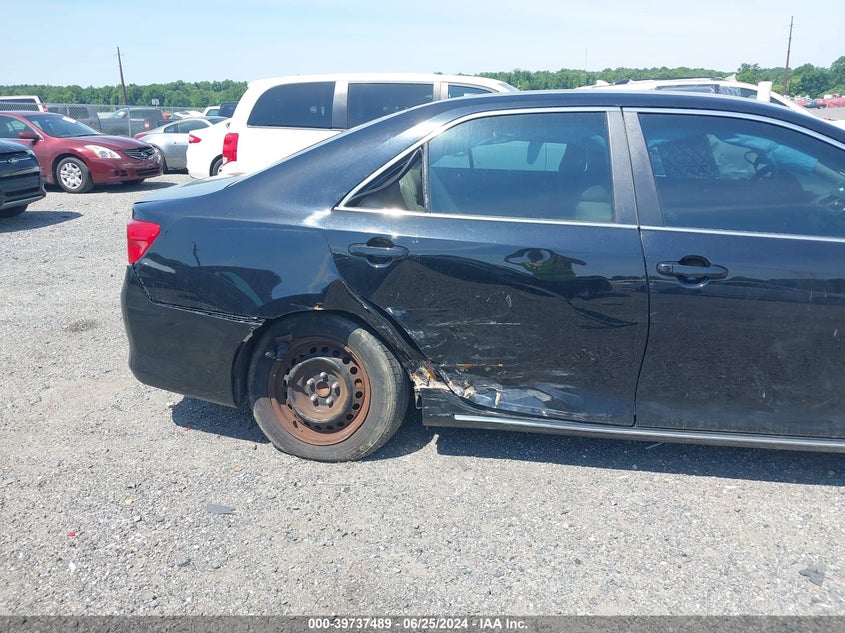 2012 Toyota Camry Le VIN: 4T4BF1FK2CR222222 Lot: 39737489