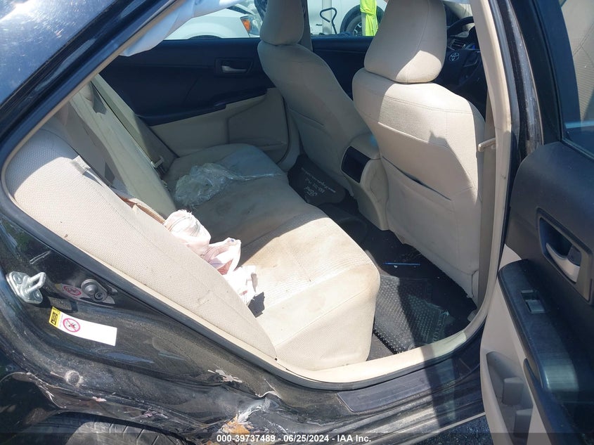 2012 Toyota Camry Le VIN: 4T4BF1FK2CR222222 Lot: 39737489