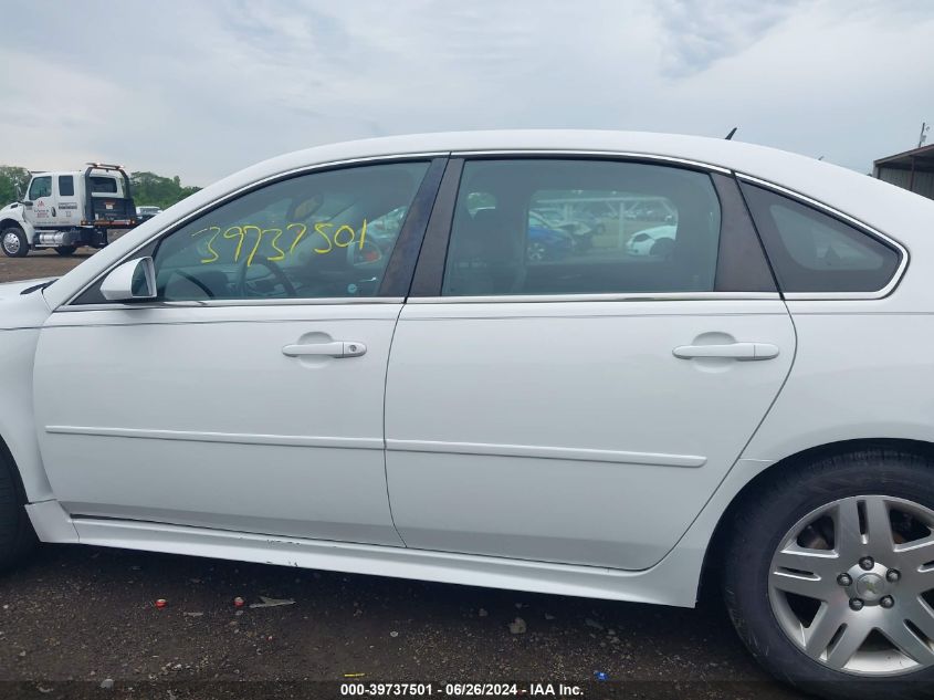 2013 Chevrolet Impala Lt VIN: 2G1WG5E38D1198688 Lot: 39737501