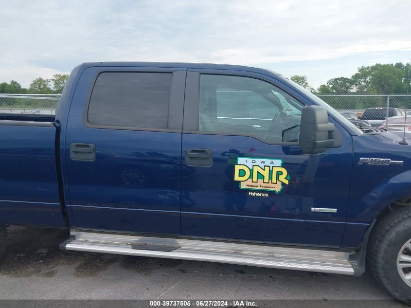 2012 Ford F150 Supercrew VIN: 1FTVW1ET2CKE25032 Lot: 39737505