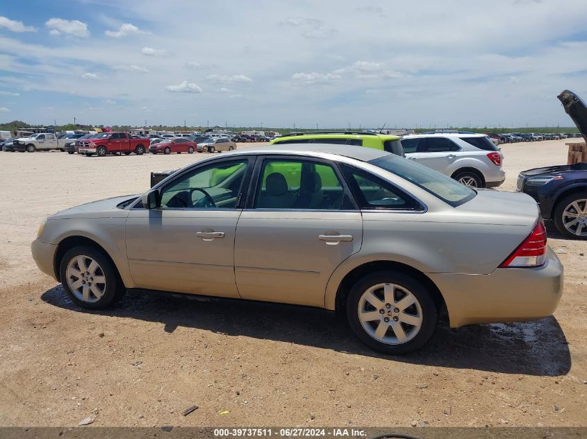 2005 Mercury Montego Luxury VIN: 1MEFM40155G617910 Lot: 39737511