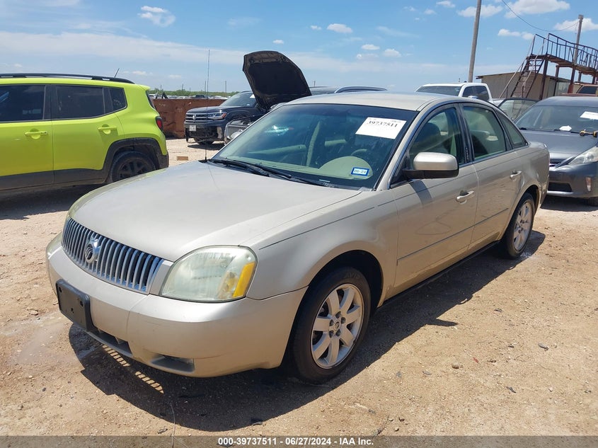 2005 Mercury Montego Luxury VIN: 1MEFM40155G617910 Lot: 39737511