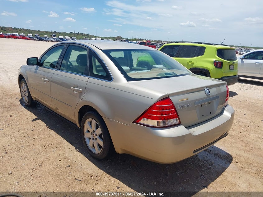 2005 Mercury Montego Luxury VIN: 1MEFM40155G617910 Lot: 39737511