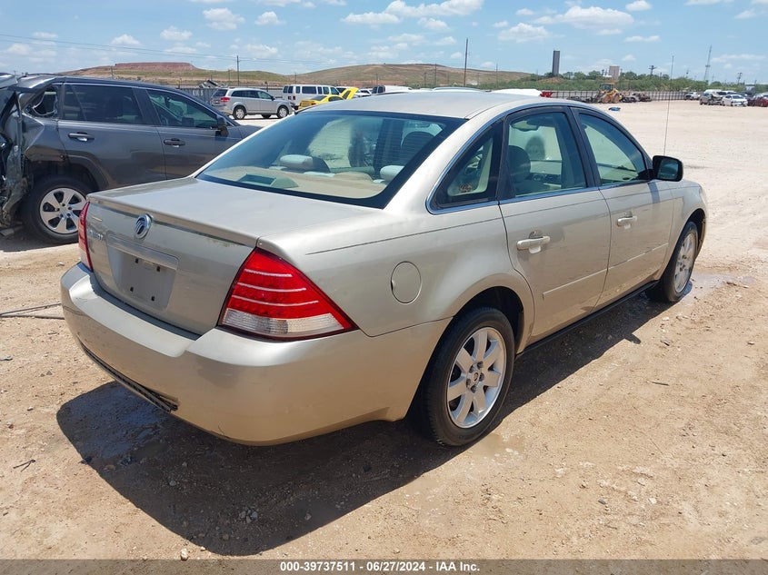2005 Mercury Montego Luxury VIN: 1MEFM40155G617910 Lot: 39737511