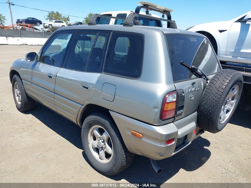 1999 Toyota Rav4 VIN: JT3GP10V7X7063081 Lot: 39737512