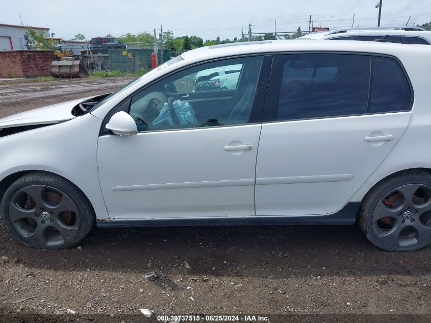 2009 Volkswagen Gti 4-Door VIN: WVWHV71K59W106323 Lot: 39737515