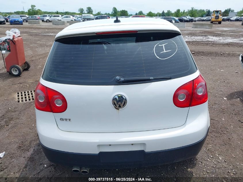 2009 Volkswagen Gti 4-Door VIN: WVWHV71K59W106323 Lot: 39737515