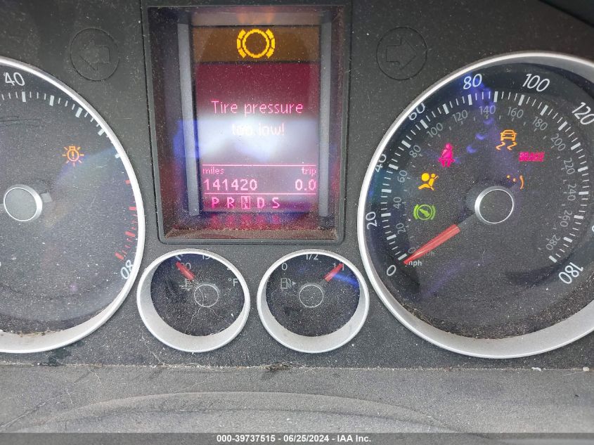 2009 Volkswagen Gti 4-Door VIN: WVWHV71K59W106323 Lot: 39737515